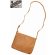 画像1: 「Y'2 LEATHER/Y'2レザー」ナチュラルスカーステア サコッシュバッグ【キャメル】 (1)