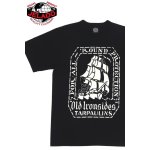 画像: 「JELADO/ジェラード」TARPAULINS プリントTシャツ 【ブラック】