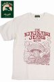 画像: 「KIRIKABU JEANS/キリカブジーンズ」KINOKO プリントTシャツ【グレージュ×レッド】