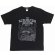 画像2: 「KIRIKABU JEANS/キリカブジーンズ」KINOKO プリントTシャツ【ブラック×ライトグレー】 (2)