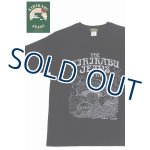 画像: 「KIRIKABU JEANS/キリカブジーンズ」KINOKO プリントTシャツ【ブラック×ライトグレー】