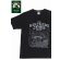画像1: 「KIRIKABU JEANS/キリカブジーンズ」KINOKO プリントTシャツ【ブラック×ライトグレー】 (1)