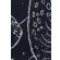 画像6: 「KIRIKABU JEANS/キリカブジーンズ」KINOKO プリントTシャツ【ネイビー×ライトグレー】 (6)