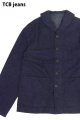 画像: 「TCB jeans/TCBジーンズ」ショールカラーカバーオールSEAMENS Jumpers【10ozデニム】