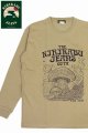 画像: 「KIRIKABU JEANS/キリカブジーンズ」KINOKO プリントロンT【サンドベージュ】