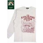 画像: 「KIRIKABU JEANS/キリカブジーンズ」KINOKO プリントロンT【グレージュ】