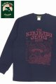 画像: 「KIRIKABU JEANS/キリカブジーンズ」KINOKO プリントロンT【ネイビー】