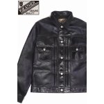 画像: 「Y'2 LEATHER/Y'2レザー」インディゴホース2ndタイプジャケット【インディゴ】