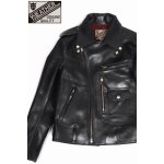 画像: 「Y'2 LEATHER/Y'2レザー」ヴィンテージホースDポケットダブルライダースジャケット【ブラック】