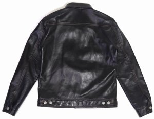 画像: 「Y'2 LEATHER/Y'2レザー」インディゴホース2ndタイプジャケット【インディゴ】