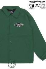 画像: 「STUDIO D'ARTISAN/ステュディオ・ダ・ルチザン」GOOD DENIM 60/40クロスコーチジャケット【グリーン】