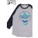 画像1: 「STUDIO D'ARTISAN/ステュディオ・ダ・ルチザン」SPECIAL SALVAGE ラグラン7分袖Ｔシャツ【杢グレー×ネイビー】 (1)