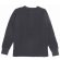 画像3: 「UES/ウエス」ヘンリーネックビッグワッフルＴシャツ【スチールグレー】 (3)