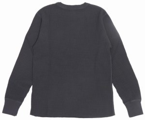 画像: 「UES/ウエス」ビッグワッフルＴシャツ【スチールグレー】