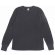 画像2: 「UES/ウエス」ビッグワッフルＴシャツ【スチールグレー】 (2)