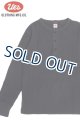 画像: 「UES/ウエス」ヘンリーネックビッグワッフルＴシャツ【スチールグレー】