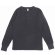 画像2: 「UES/ウエス」ヘンリーネックビッグワッフルＴシャツ【スチールグレー】 (2)