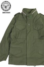 画像: 「HOUSTON/ヒューストン」M-65 ジャケット ライナー付き【オリーブドラブ】