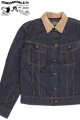 画像: 「STUDIO D'ARTISAN/ステュディオ・ダ・ルチザン」デニムストームライダータイプジャケット【ワンウォッシュ】
