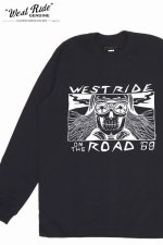 画像: 「WEST RIDE/ウエストライド」ON THE RORD ヴィンテージプリントTシャツ【ブラック】