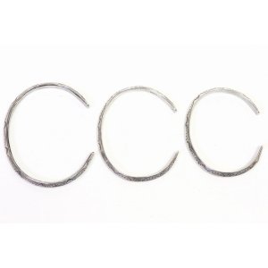 画像4: 「DearStock/ディアストック」トライアングルスタンプバングル【2パターン3サイズあり】 (4)