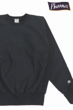 画像: 「Pherrow's/フェローズ」無地ヘビーウェイトスウェット【S・ブラック】