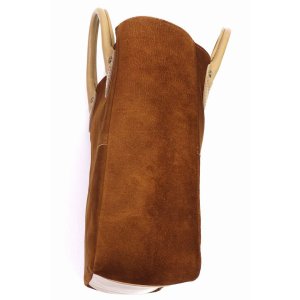 画像4: 「Y'2 LEATHER/Y'2レザー」ステアラフアウト×柿渋ホーストートバッグ【キャメル×カキシブ】 (4)