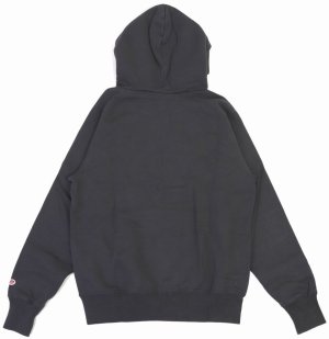 画像: 「UES/ウエス」フード付きスウェット【スチールグレー】