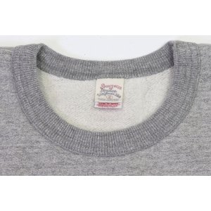 画像4: 「UES/ウエス」UESロゴ プリントスウェット【杢グレー】 (4)