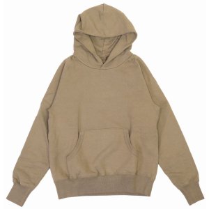 画像2: 「UES/ウエス」フード付きスウェット【ベージュ】 (2)