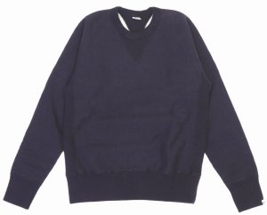 画像: 「UES/ウエス」ニュープカラスウェット【ネイビー】