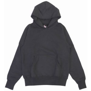 画像2: 「UES/ウエス」フード付きスウェット【スチールグレー】 (2)