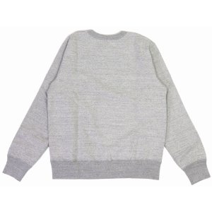 画像3: 「UES/ウエス」UESロゴ プリントスウェット【杢グレー】 (3)