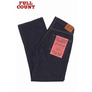 画像1: 「FULLCOUNT/フルカウント」0105W ワイドデニム【ワンウォッシュ】 (1)