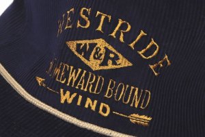 画像: 「WEST RIDE/ウエストライド」HOMEWARD BOUND 刺繍カスタムベースボールキャップ【3カラーあり】