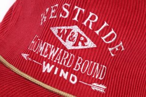 画像: 「WEST RIDE/ウエストライド」HOMEWARD BOUND 刺繍カスタムベースボールキャップ【3カラーあり】