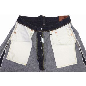 画像17: 「FULLCOUNT/フルカウント」0105W ワイドデニム【ワンウォッシュ】 (17)