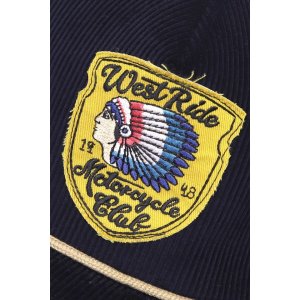 画像7: 「WEST RIDE/ウエストライド」1948 INDIAN ワッペンカスタムベースボールキャップ【3カラーあり】 (7)