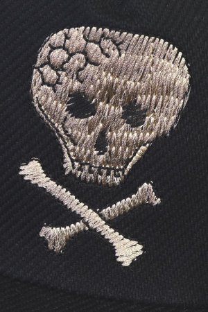 画像: 「WEST RIDE/ウエストライド」EMB SKULL 刺繍カスタムベースボールキャップ【3カラーあり】