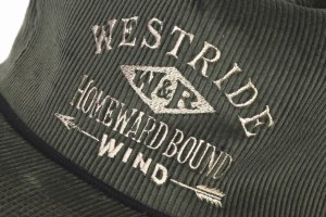 画像: 「WEST RIDE/ウエストライド」HOMEWARD BOUND 刺繍カスタムベースボールキャップ【3カラーあり】
