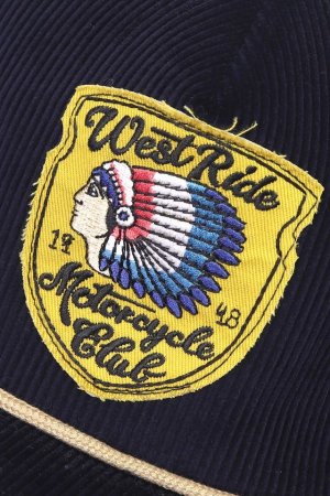 画像: 「WEST RIDE/ウエストライド」1948 INDIAN ワッペンカスタムベースボールキャップ【3カラーあり】