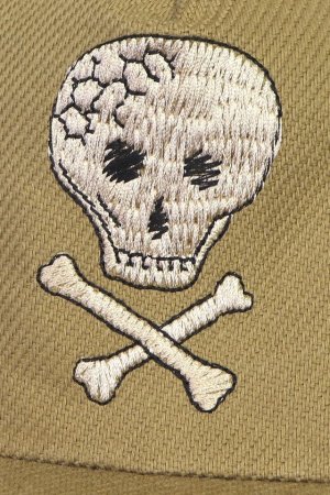 画像: 「WEST RIDE/ウエストライド」EMB SKULL 刺繍カスタムベースボールキャップ【3カラーあり】