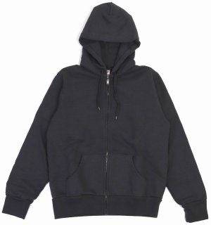 画像: 「UES/ウエス」ジップスウェットパーカー【スチールグレー】