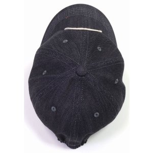 画像4: 「UES/ウエス」デニムキャップ【GOOD START レッド】 (4)