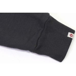 画像7: 「UES/ウエス」ジップスウェットパーカー【スチールグレー】 (7)