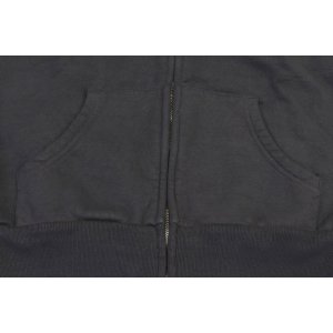 画像8: 「UES/ウエス」ジップスウェットパーカー【スチールグレー】 (8)