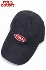 画像: 「FULLCOUNT/フルカウント」ワッペンデニムキャップ【FULL レッド】
