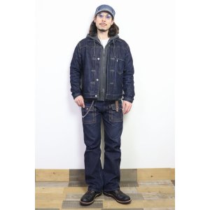 画像14: 「UES/ウエス」ジップスウェットパーカー【スチールグレー】 (14)