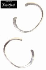 画像: 「DearStock/ディアストック」甲丸シルバーバングル【3サイズあり】